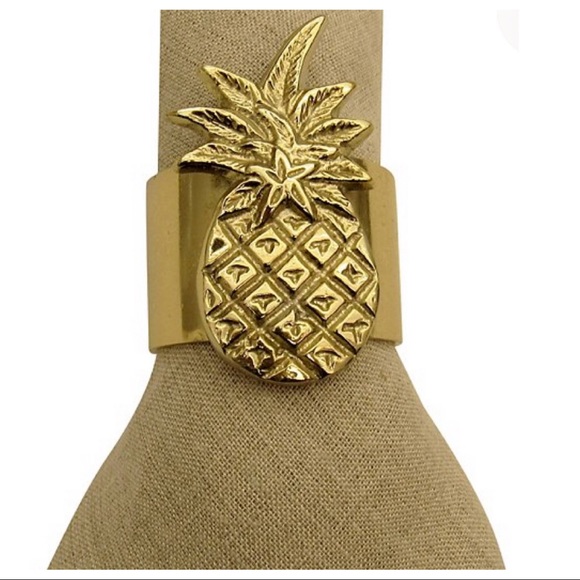 Pineapple napkin rings - Picture 2 of 8